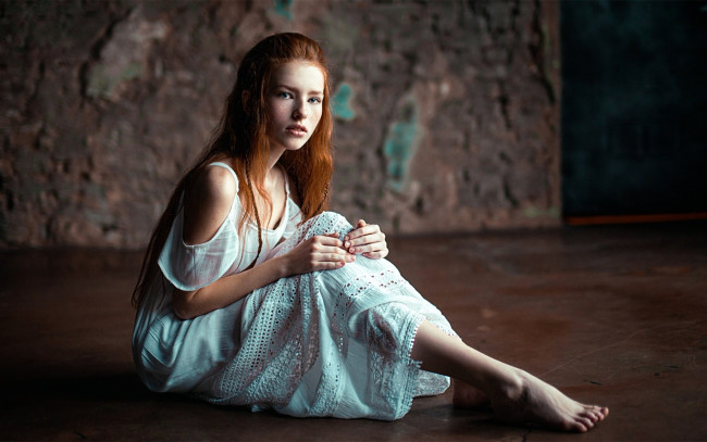 Обои картинки фото девушка, девушки, -unsort , рыжеволосые и другие, модель