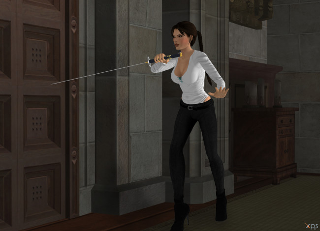 Обои картинки фото 3д графика, люди , people, фон, взгляд, девушка