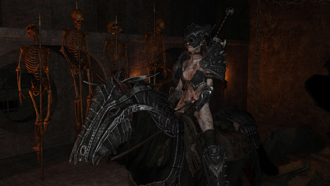 Обои картинки фото 3д графика, ужас , horror, девушка, взгляд, фон