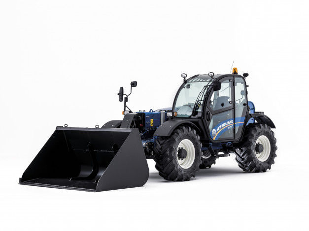 Обои картинки фото техника, фронтальные погрузчики, new, holland