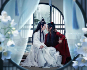 Картинка разное компьютерный+дизайн вэй усянь лань ванцзи актеры костюмы