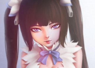 Картинка аниме danmachi в подземелье я пойду там красавицу найду