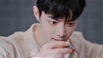 Картинка мужчины xiao+zhan актер лицо