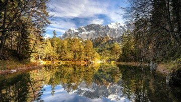 Картинка природа реки озера горы лес река отражение