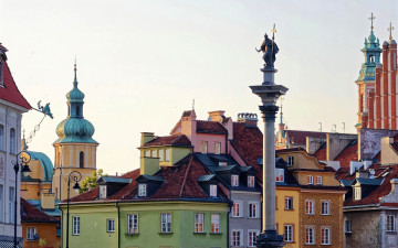 Картинка города варшава+ польша панорама