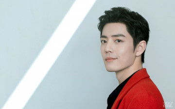 Картинка мужчины xiao+zhan актер лицо улыбка