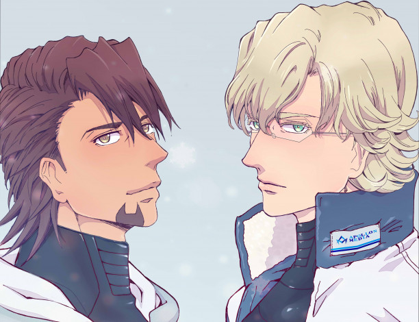 Обои картинки фото аниме, tiger and bunny, тигр, и, кролик