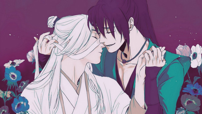 Обои картинки фото сюэ ян и сяо синчень, аниме, mo dao zu shi, the, untamed, неукротимый, повелитель, чэньцин, мосян, тунсю, mo, dao, zu, shi, магистр, дьявольского, культа