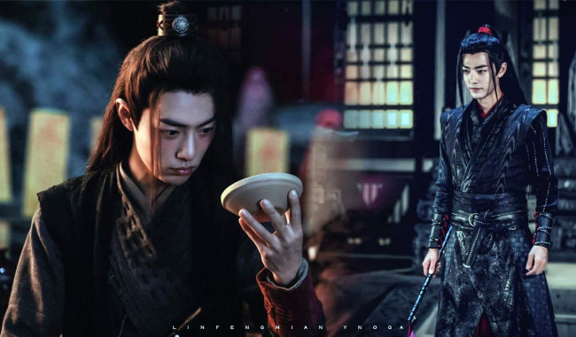 Обои картинки фото кино фильмы, the untamed, вэй, усянь, пиала, флейта