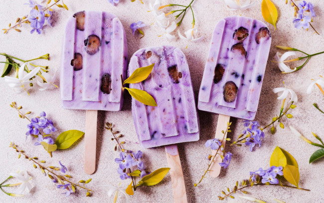 Обои картинки фото еда, мороженое,  десерты