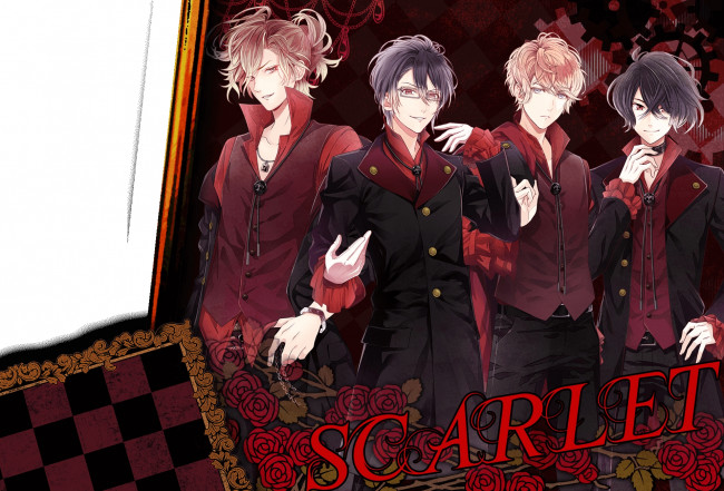 Обои картинки фото аниме, diabolik lovers, diabolik, lovers