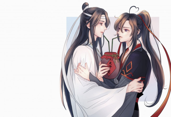 Обои картинки фото аниме, mo dao zu shi, the, untamed, неукротимый, повелитель, чэньцин, мосян, тунсю, mo, dao, zu, shi, магистр, дьявольского, культа