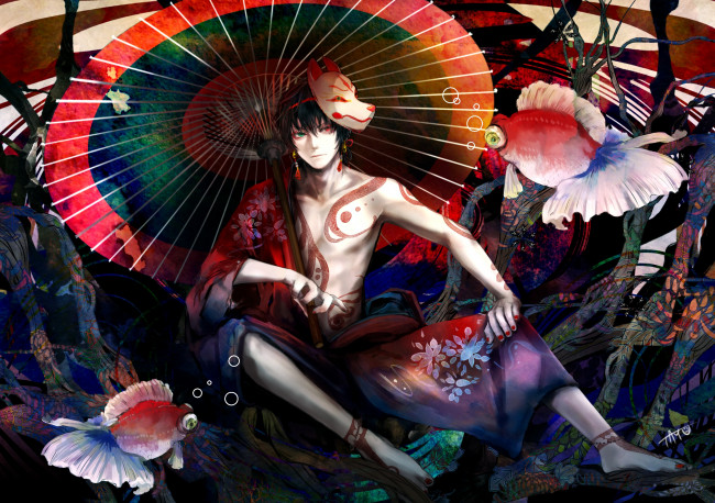 Обои картинки фото аниме, hypnosis mic, hypnosis, mic