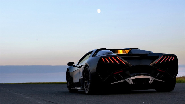 Обои картинки фото arrinera automotive, автомобили, arrinera, черный, площадка