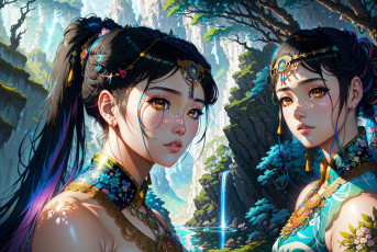 Картинка аниме unknown +другое+ нейросети графика нейроарт ai art нейронные сети рисунки нейро искусство