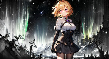 Картинка аниме unknown +другое+ нейросети графика нейроарт ai art нейронные сети рисунки нейро искусство