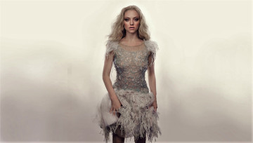 Картинка девушки amanda+seyfried блондинка платье