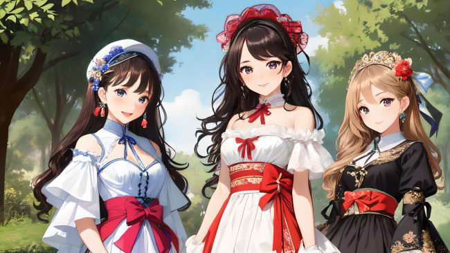 Обои картинки фото аниме, unknown,  другое , нейросети, графика, нейроарт, ai, art, нейронные, сети, рисунки, нейро, искусство