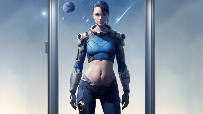 Обои картинки фото фэнтези, девушки, нейросети, графика, нейроарт, ai, art, нейронные, сети, рисунки, нейро, искусство