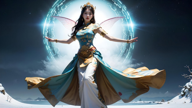 Обои картинки фото фэнтези, феи, нейросети, графика, нейроарт, ai, art, нейронные, сети, рисунки, нейро, искусство