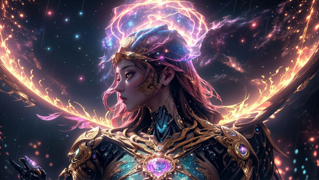 Обои картинки фото фэнтези, роботы,  киборги,  механизмы, нейросети, графика, нейроарт, ai, art, нейронные, сети, рисунки, нейро, искусство