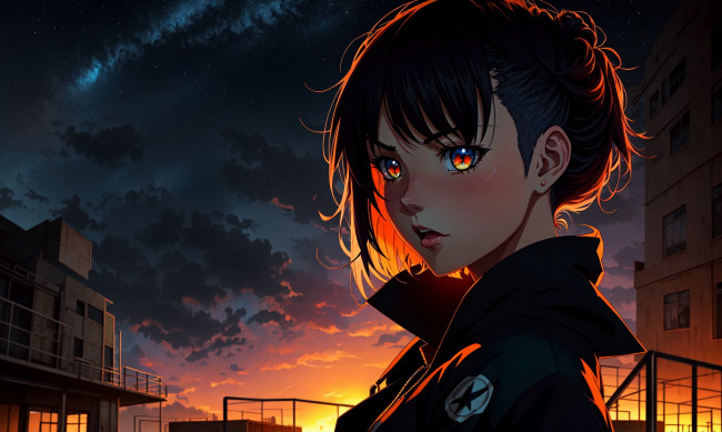 Обои картинки фото аниме, город,  улицы,  интерьер,  здания, нейросети, графика, нейроарт, ai, art, нейронные, сети, рисунки, нейро, искусство