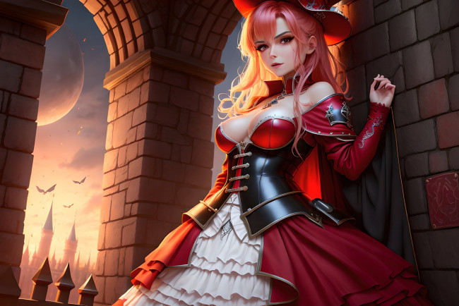 Обои картинки фото аниме, unknown,  другое , нейросети, графика, нейроарт, ai, art, нейронные, сети, рисунки, нейро, искусство