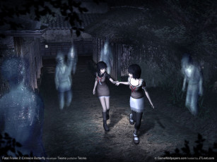 Картинка fatal frame видео игры crimson butterfly