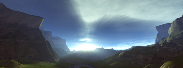 Картинка atmospheric anomoly 3д графика nature landscape природа