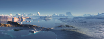 Картинка blankness du disp edition by skybase 3д графика nature landscape природа