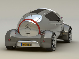 обоя 2008, citroen, 2cv, concept, design, by, david, portela, автомобили, 3д
