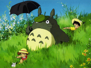 обоя my, neighbor, totoro, аниме