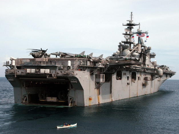 Обои картинки фото lhd, корабли, авианосцы, вертолётоносцы
