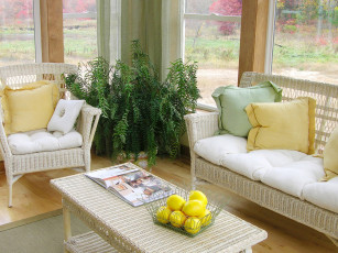 Картинка интерьер веранды террасы балконы