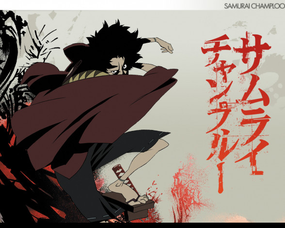 Обои картинки фото аниме, samurai, champloo