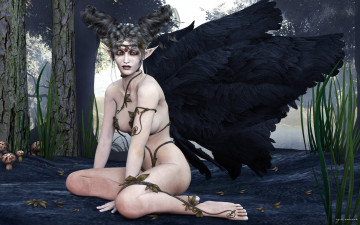 Картинка 3д графика elves эльфы