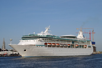 Картинка vision of the seas корабли лайнеры круиз судно