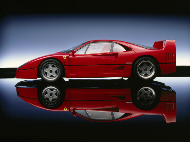 Обои картинки фото автомобили, ferrari, f40