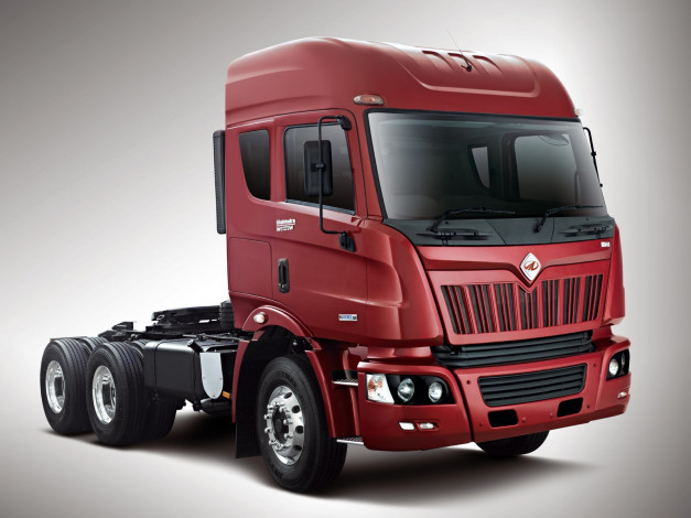 Обои картинки фото mahindra, mn, 49, 6x4, автомобили