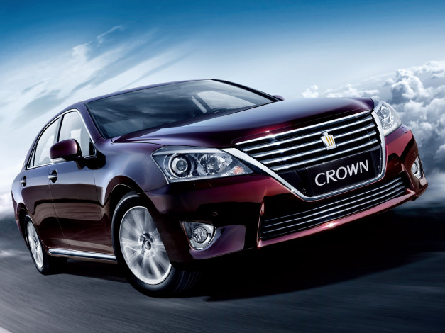 Обои картинки фото toyota, crown, royal, saloon, vip, автомобили