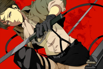 Картинка shingeki no kyojin аниме