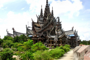 Картинка таиланд Чонбури паттайя города буддистские другие храмы буддийский храм