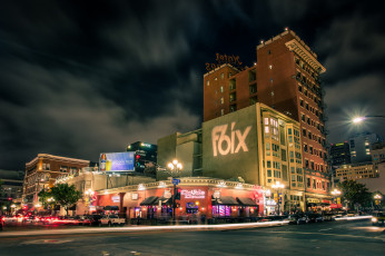 Картинка города сан диего сша здание ночь