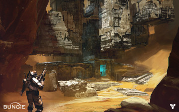 Картинка destiny видео игры солдат
