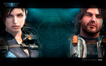 Картинка resident evil revelations видео игры jill valentine parker luciani