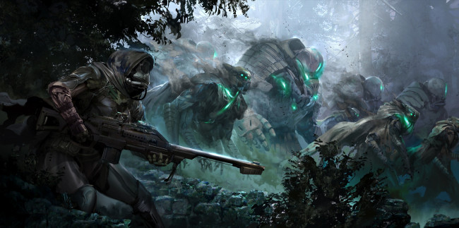 Обои картинки фото destiny, видео, игры, монстры