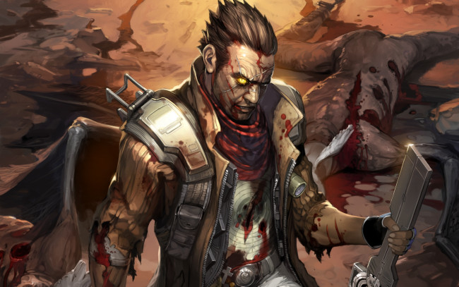 Обои картинки фото neverdead, видео, игры, bryce, boltzmann