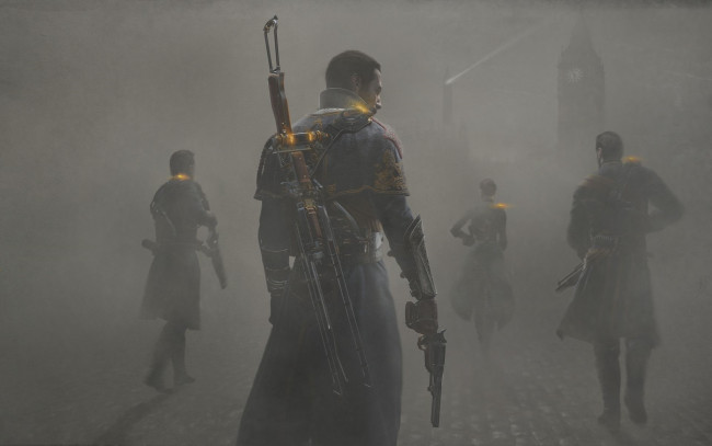 Обои картинки фото the, order, 1886, видео, игры, туман, солдаты