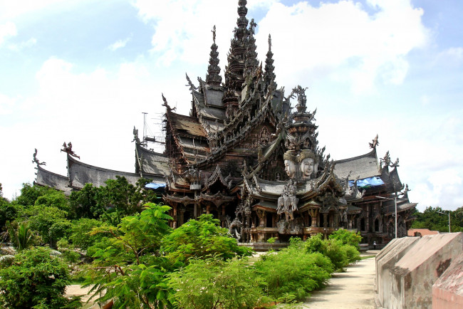 Обои картинки фото таиланд, Чонбури, паттайя, города, буддистские, другие, храмы, буддийский, храм