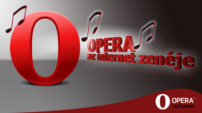 Обои картинки фото компьютеры, opera, ноты, цвета